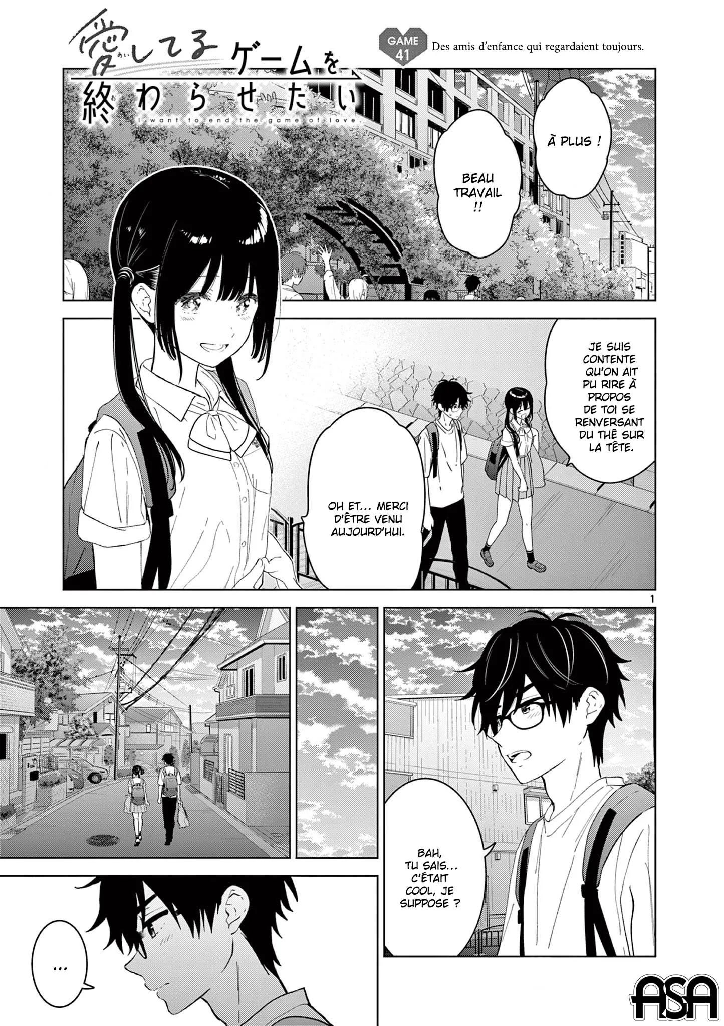 Read Aishiteru Game wo Owarasetai FR Manga Online