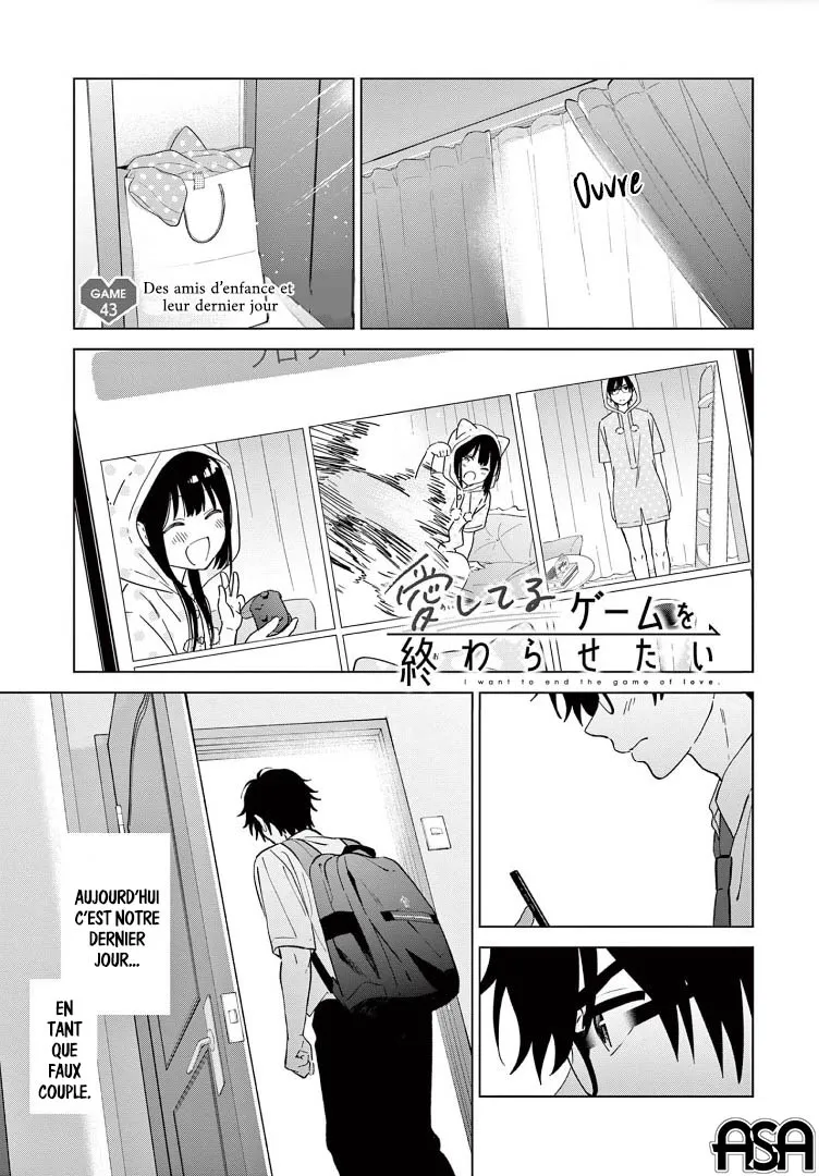 Read Aishiteru Game wo Owarasetai FR Manga Online