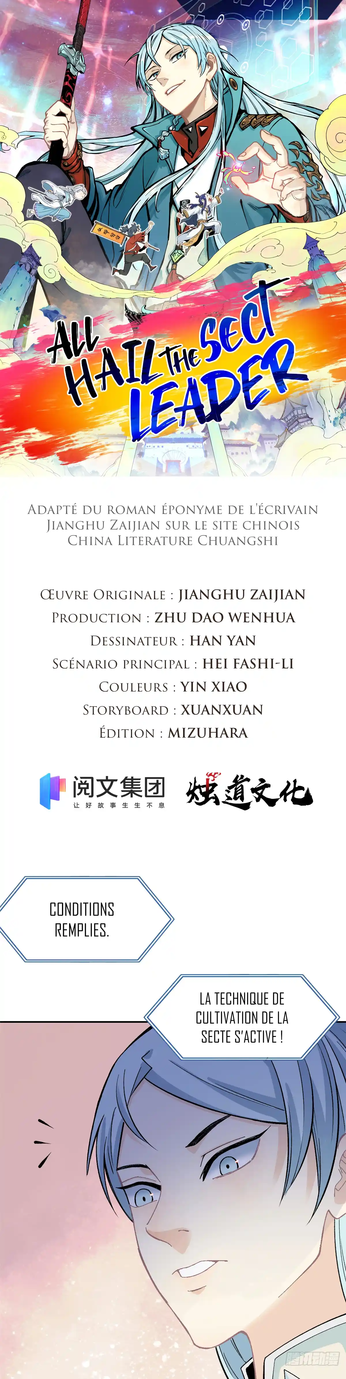 Read All Hail the Sect Leader FR Manga Online