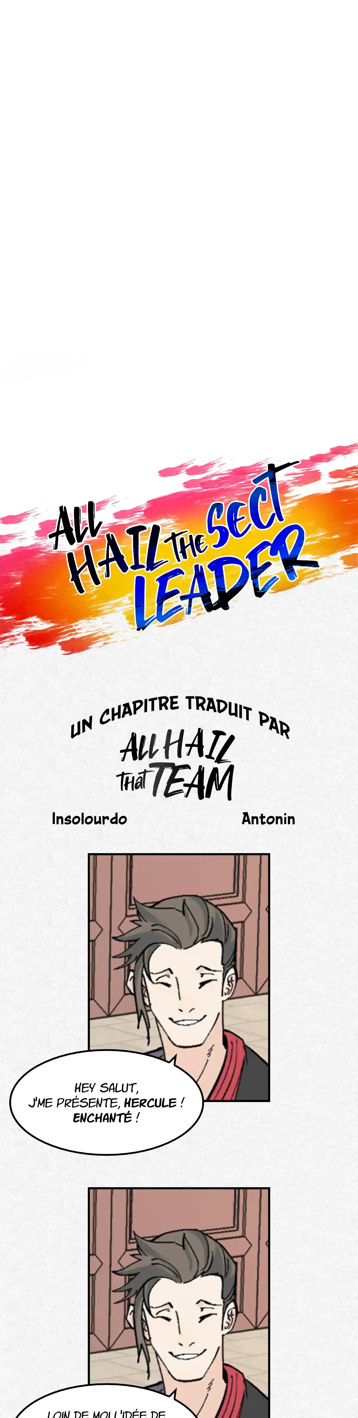 Read All Hail the Sect Leader FR Manga Online