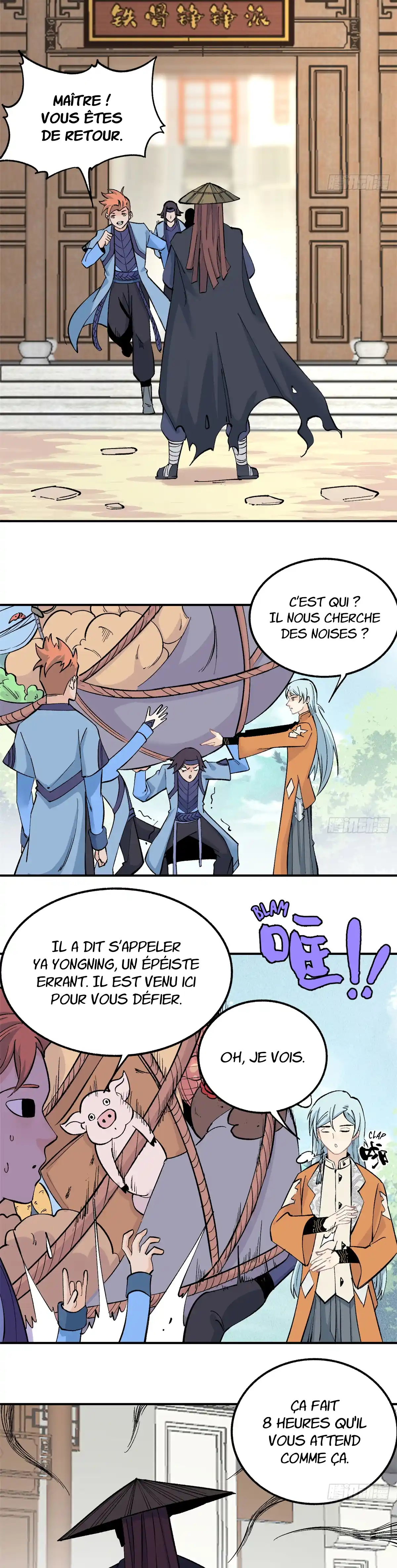 Read All Hail the Sect Leader FR Manga Online