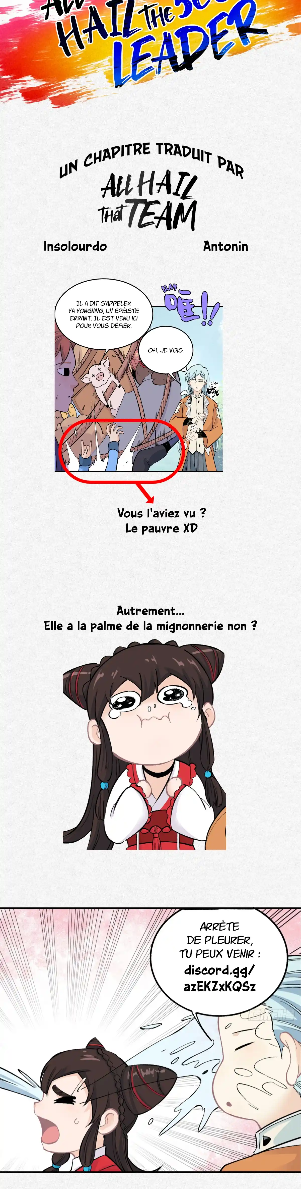 Read All Hail the Sect Leader FR Manga Online