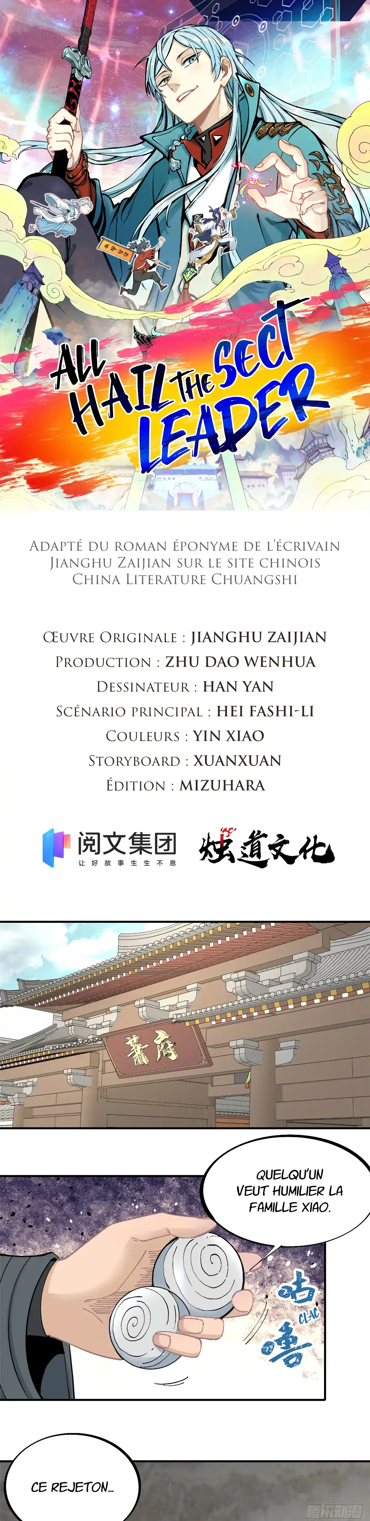 Read All Hail the Sect Leader FR Manga Online