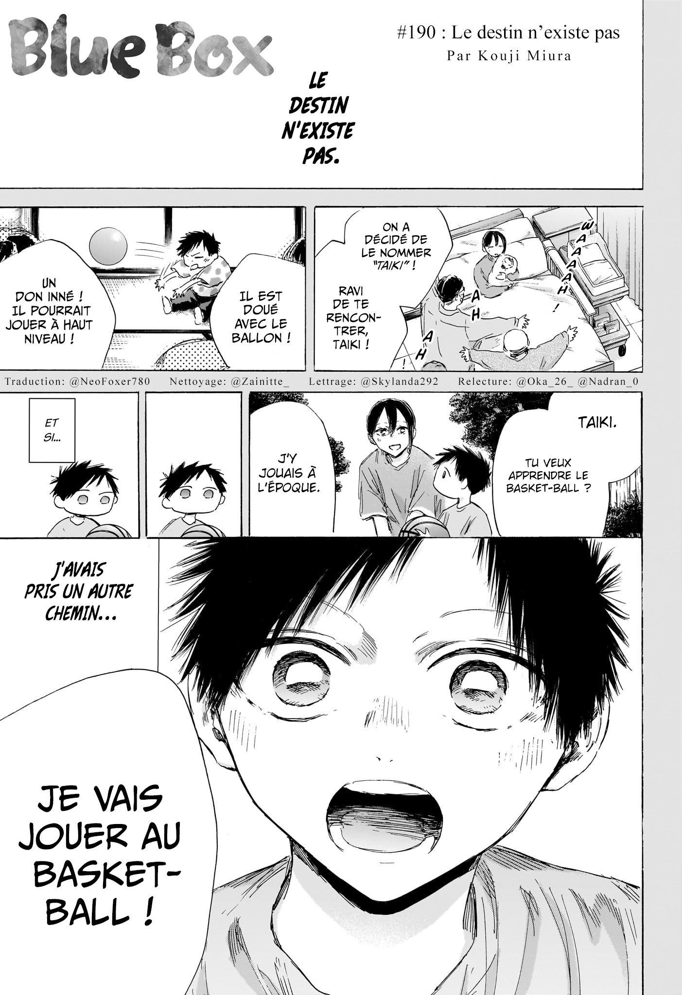 Read Blue Box FR Manga Online