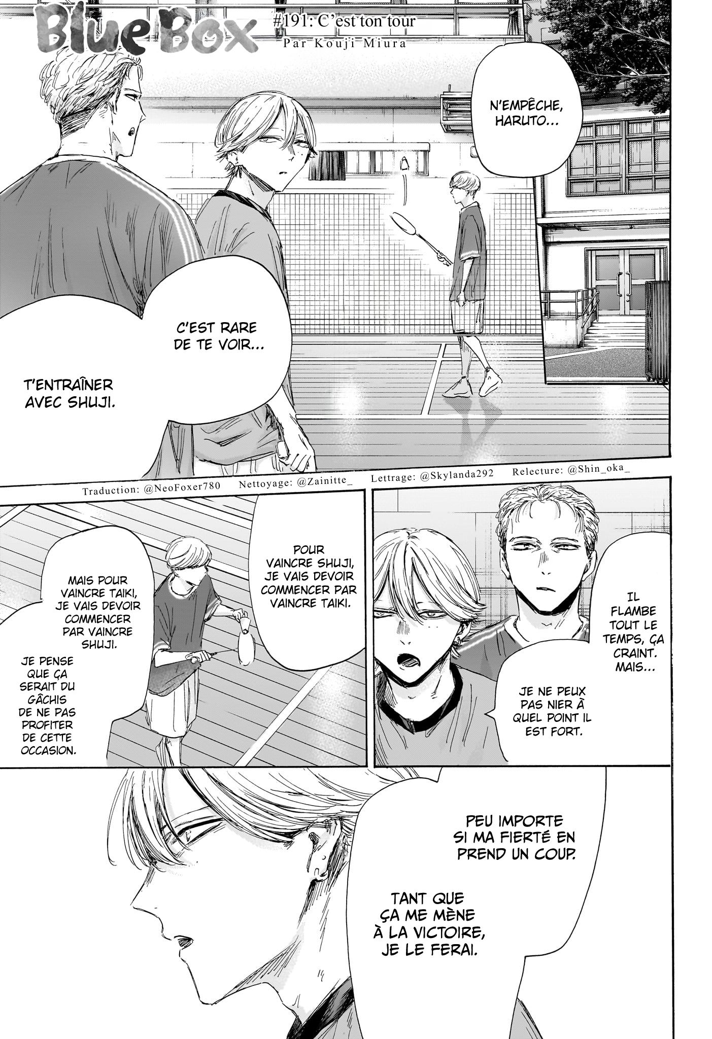 Read Blue Box FR Manga Online