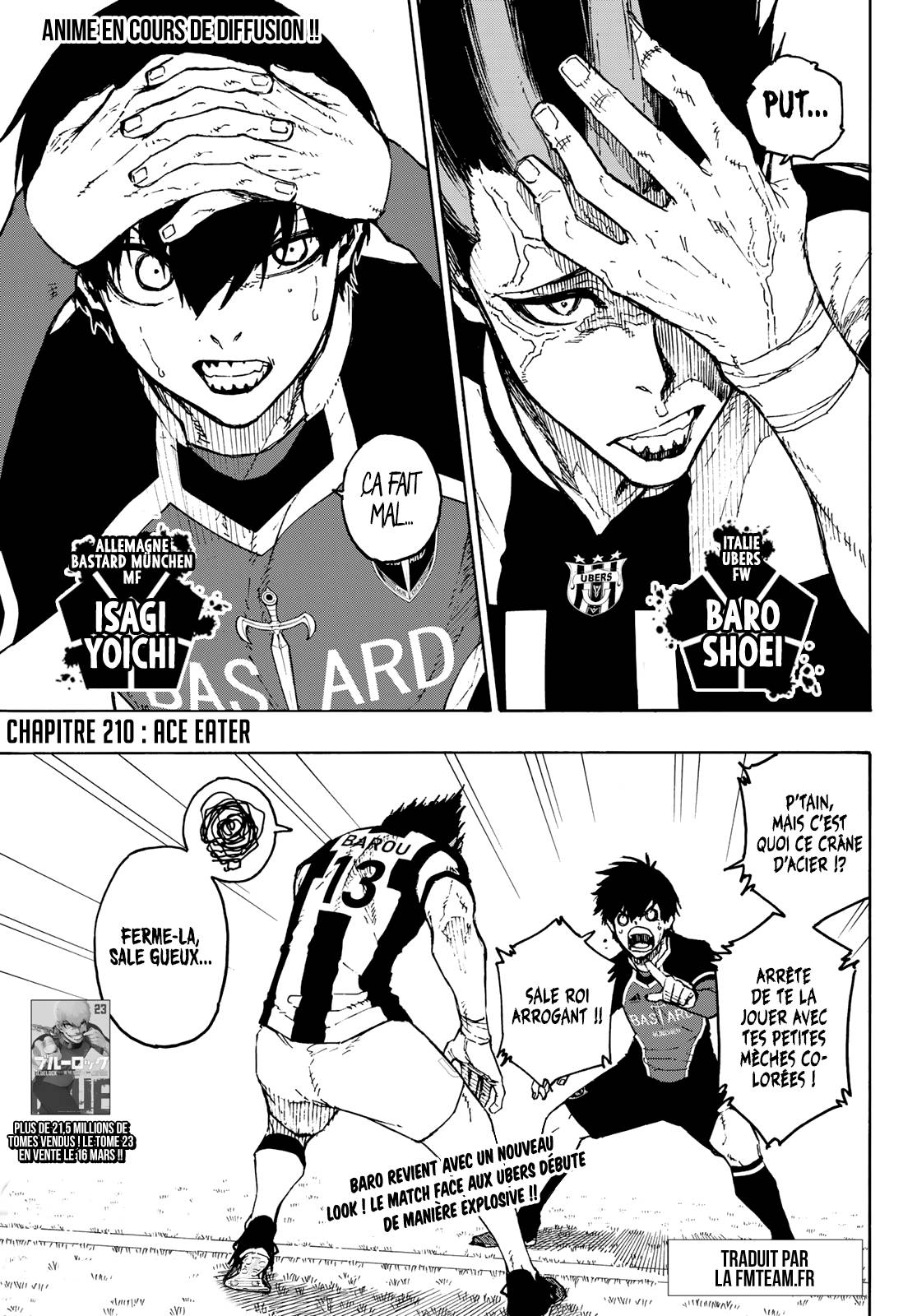 Read Blue Lock FR Manga Online