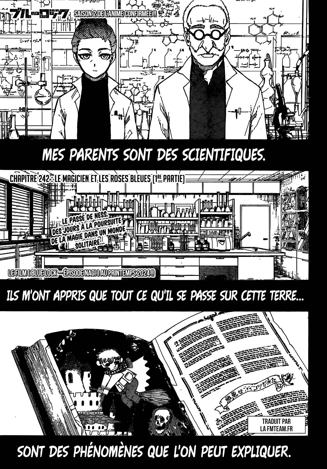 Read Blue Lock FR Manga Online