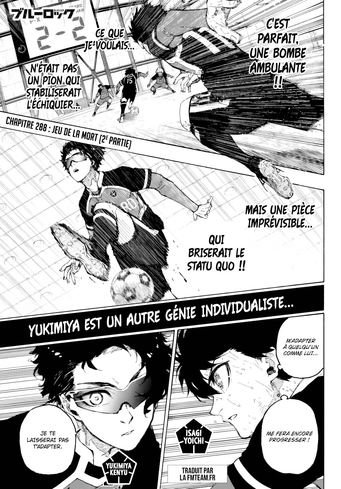 Read Blue Lock FR Manga Online