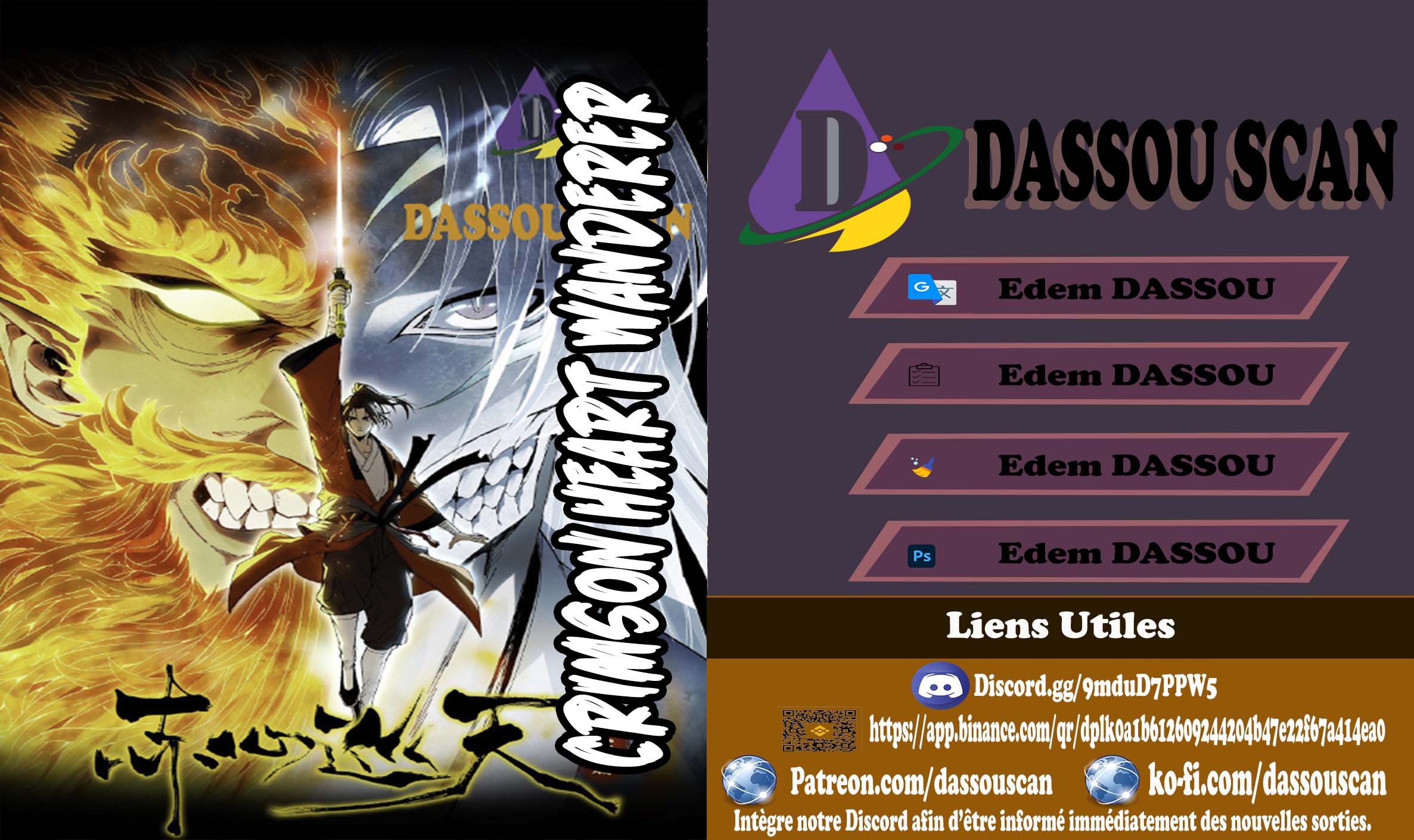 Read Crimson Heart Wanderer FR Manga Online