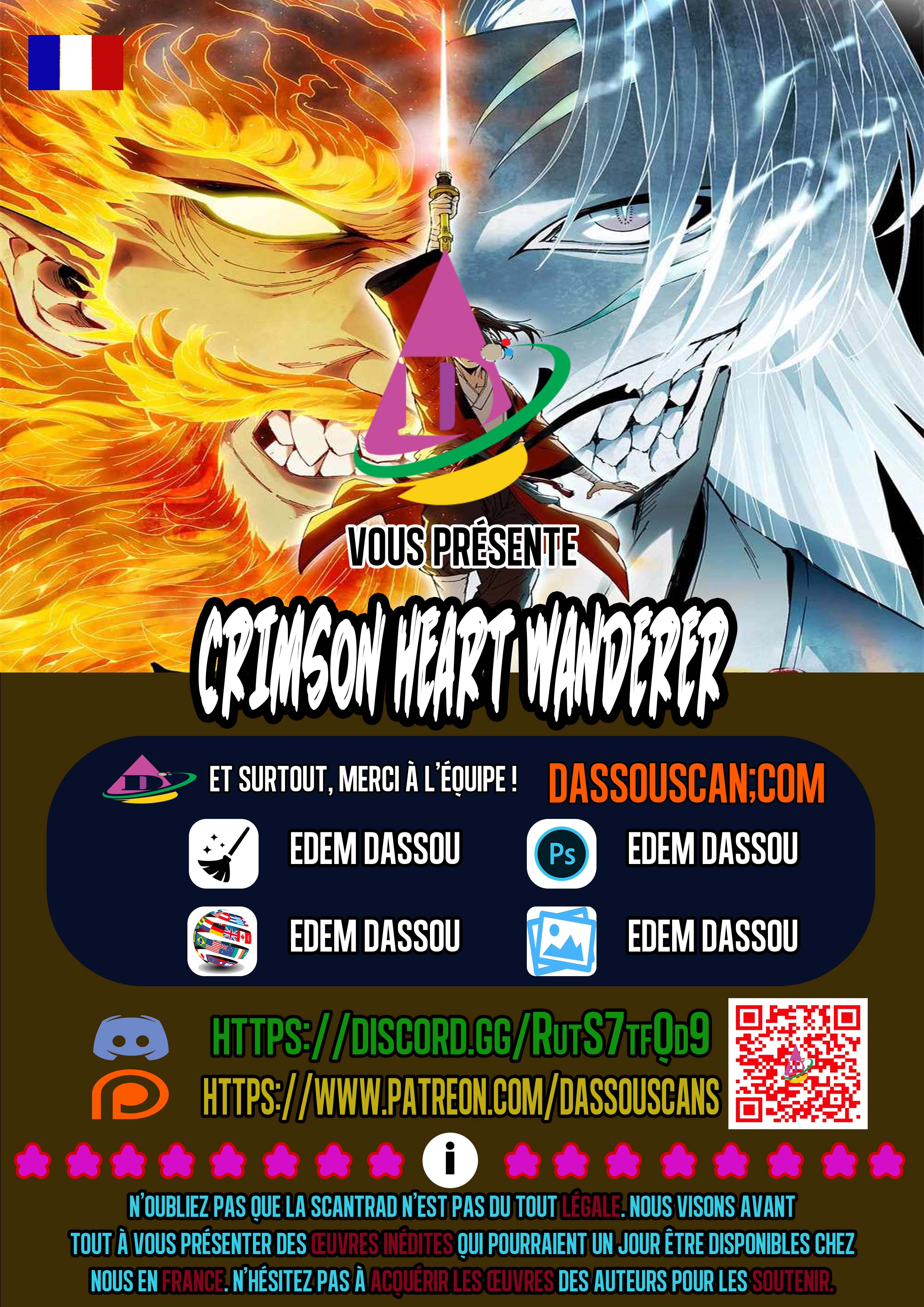 Read Crimson Heart Wanderer FR Manga Online