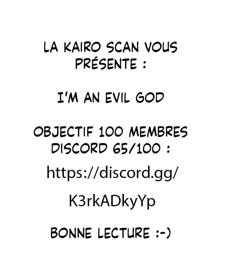 Read I’m an Evil God FR Manga Online