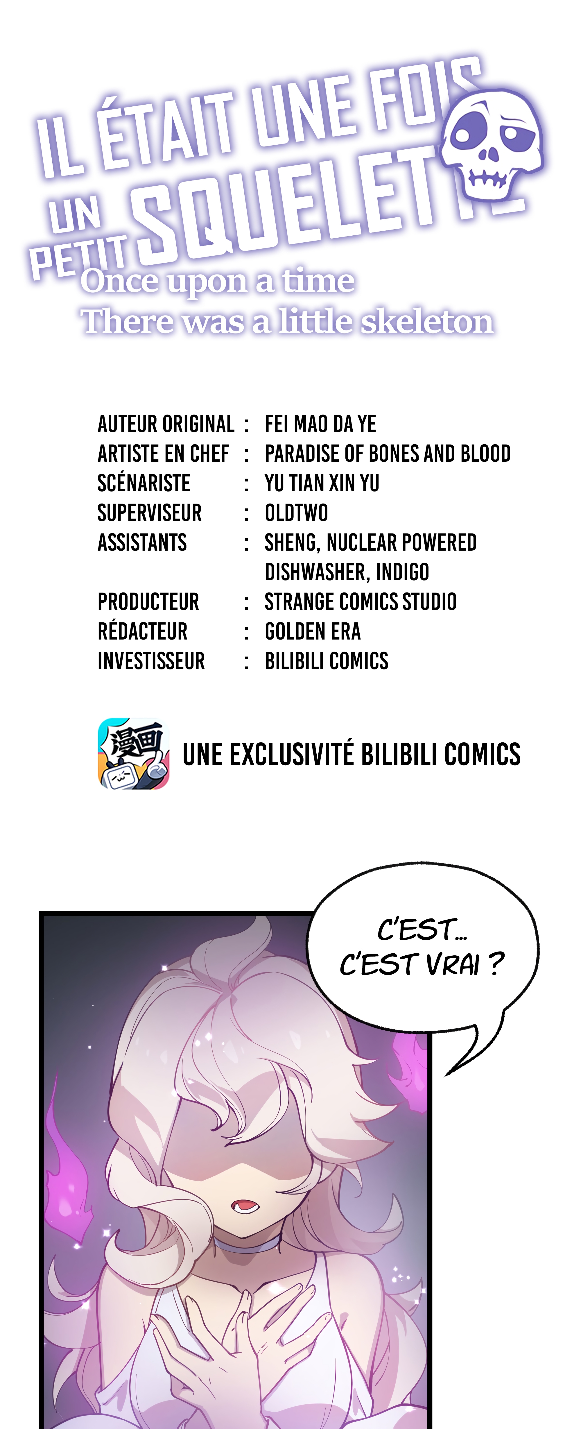 Read Petit Squelette FR Manga Online