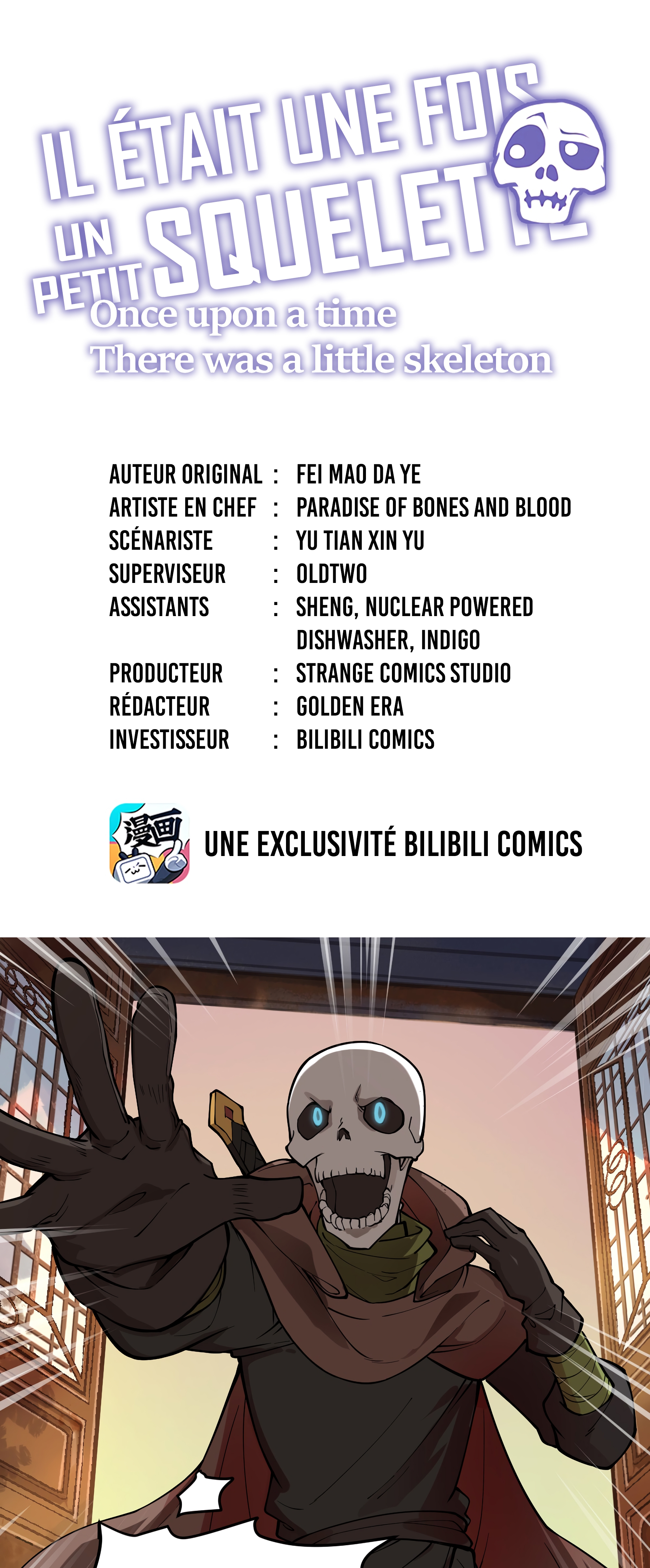 Read Petit Squelette FR Manga Online