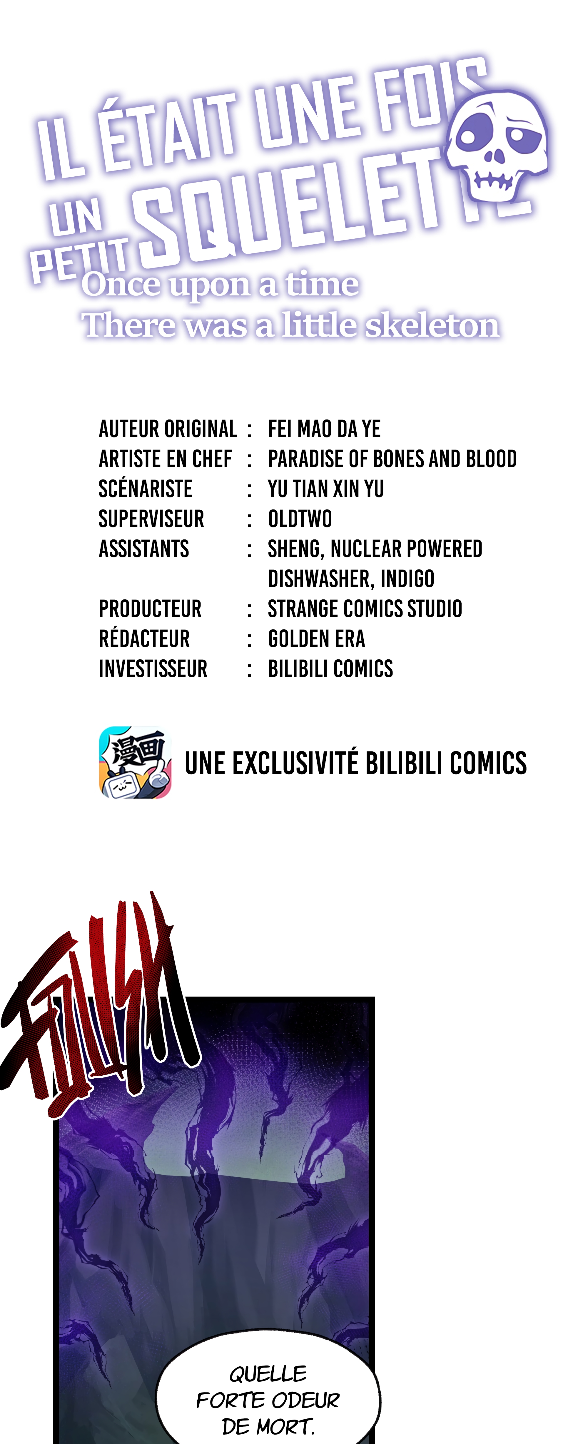 Read Petit Squelette FR Manga Online