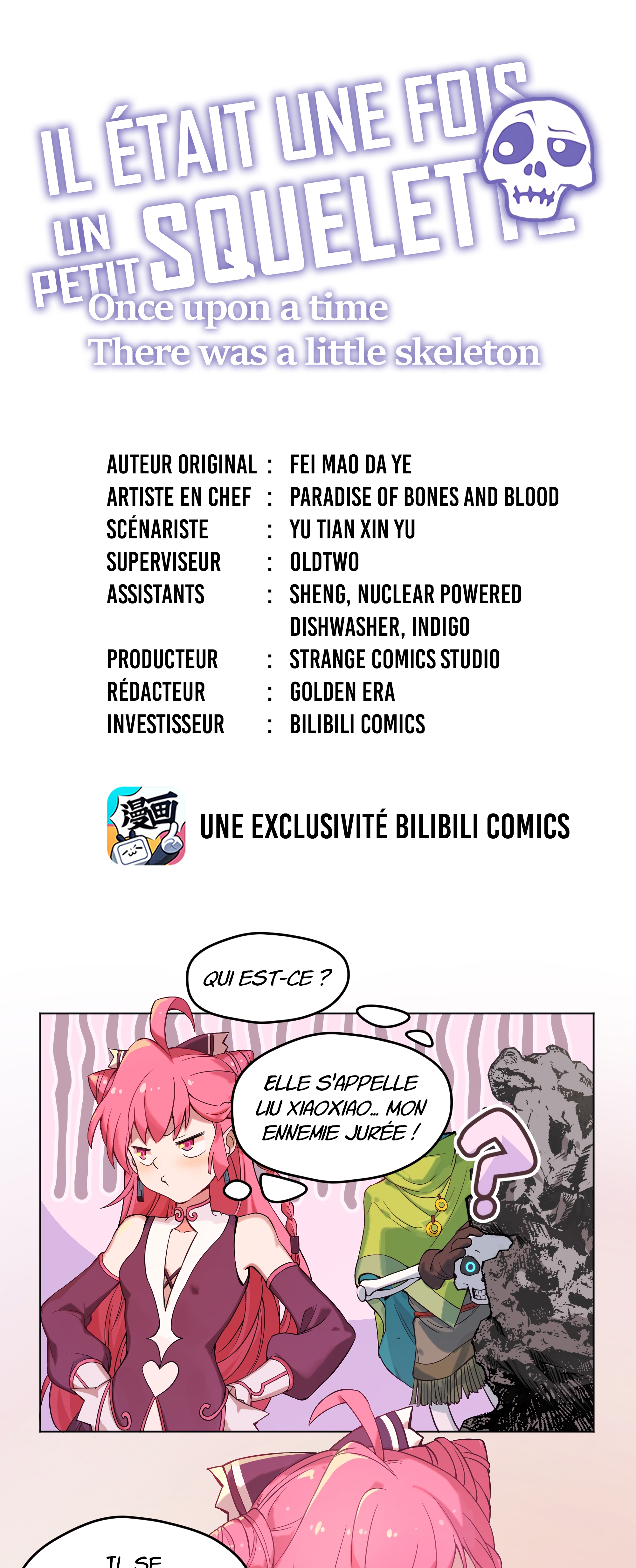 Read Petit Squelette FR Manga Online