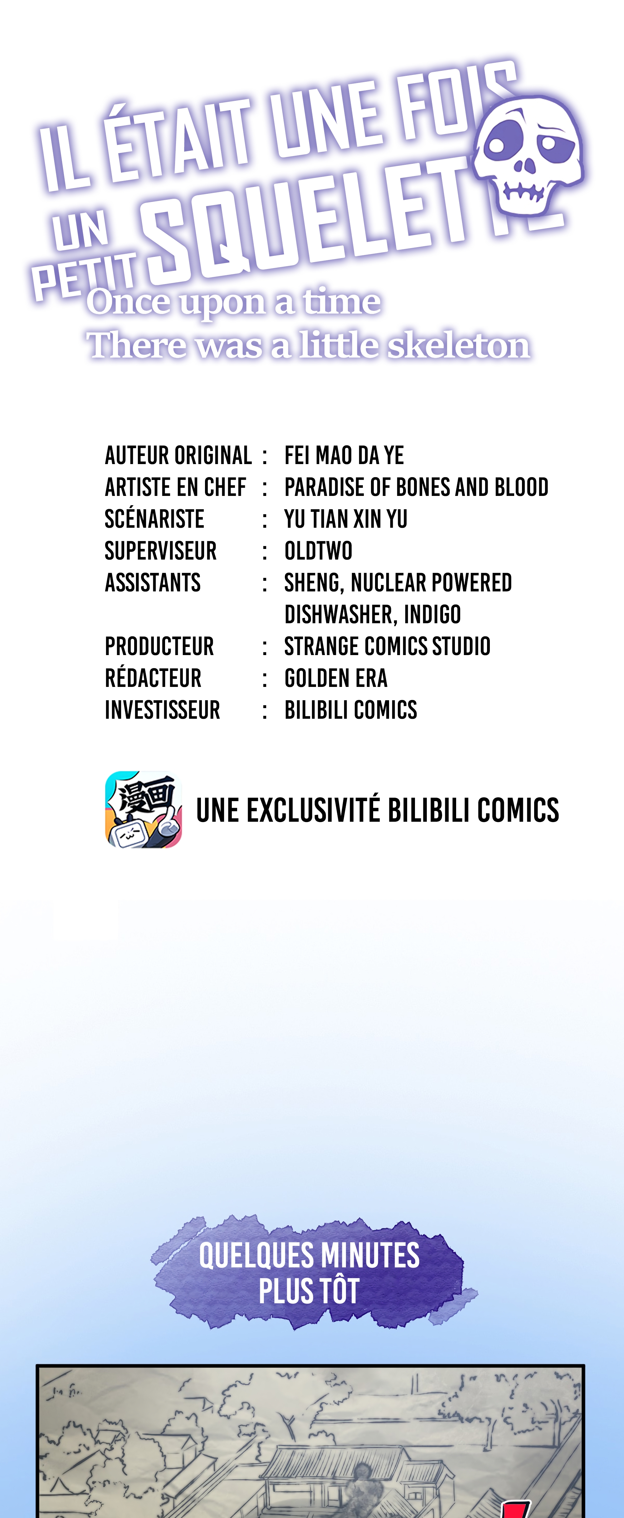 Read Petit Squelette FR Manga Online
