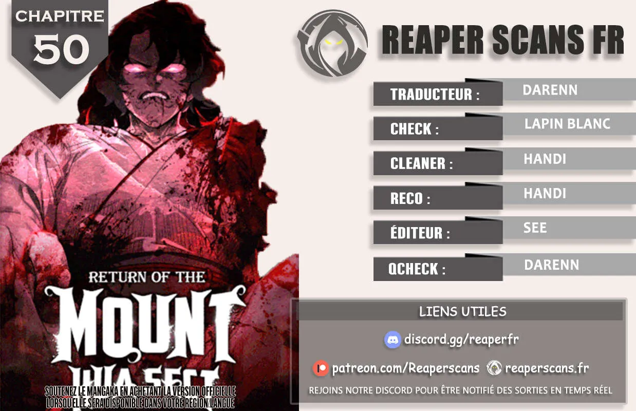 Read Return of the Mount Hua Sect FR Manga Online