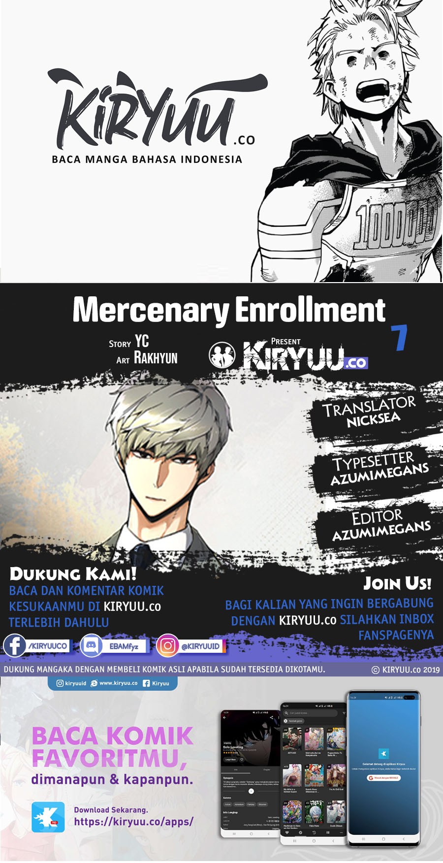Read Mercenary Enrollment ID Manga Online