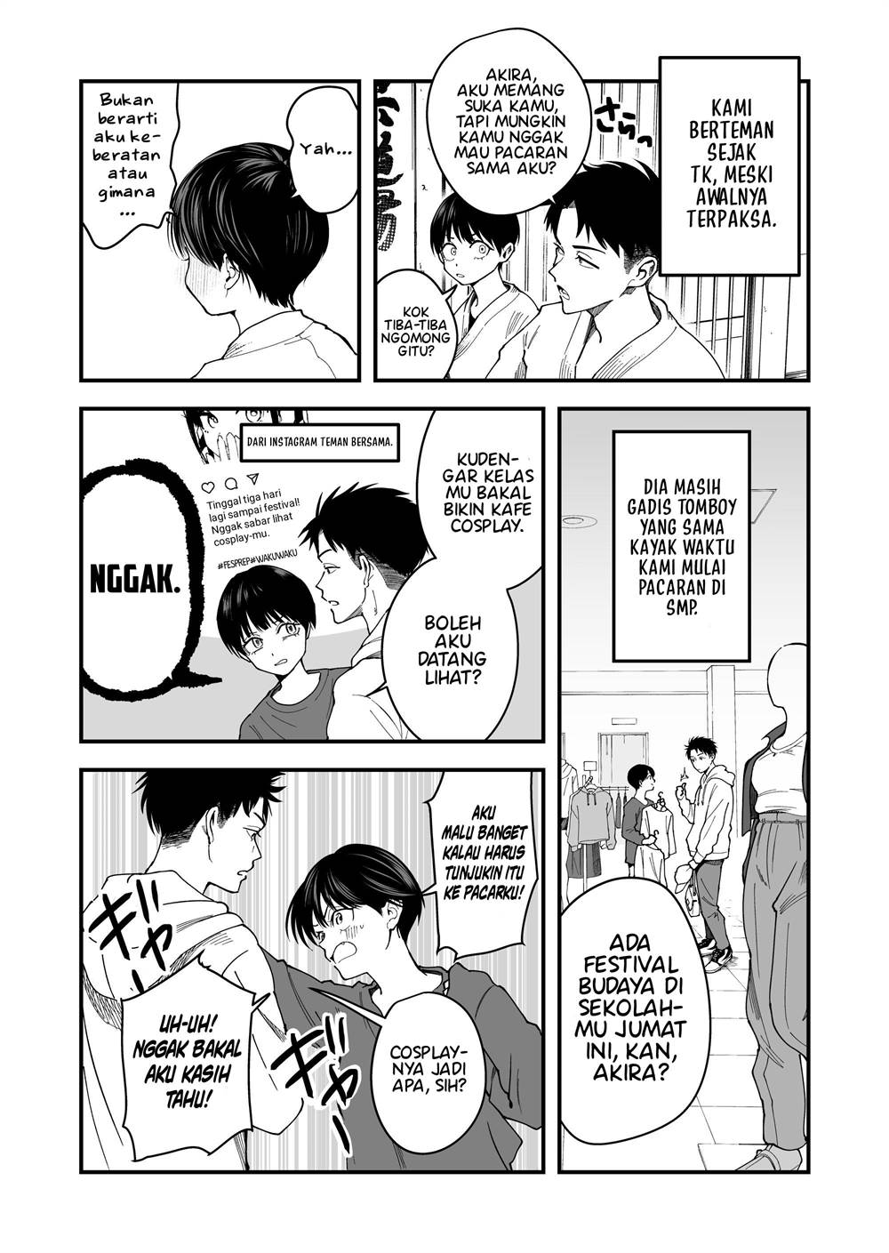 Read Takou no Boyish Kanojo ID Manga Online