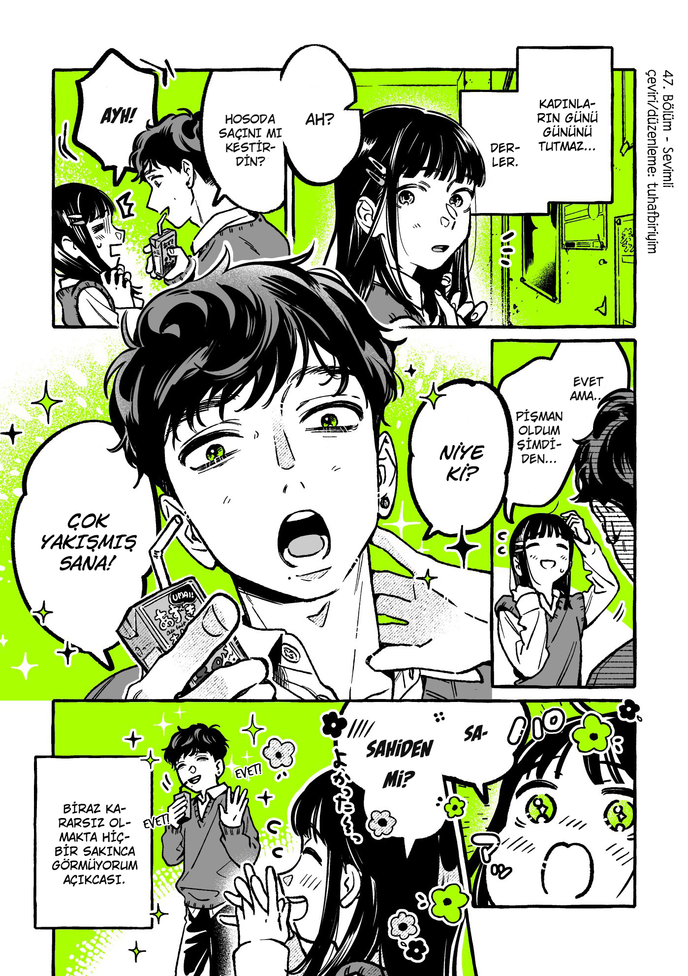 Read Hoşlandığı Çocuk Meğer Erkek Değilmiş TR Manga Online