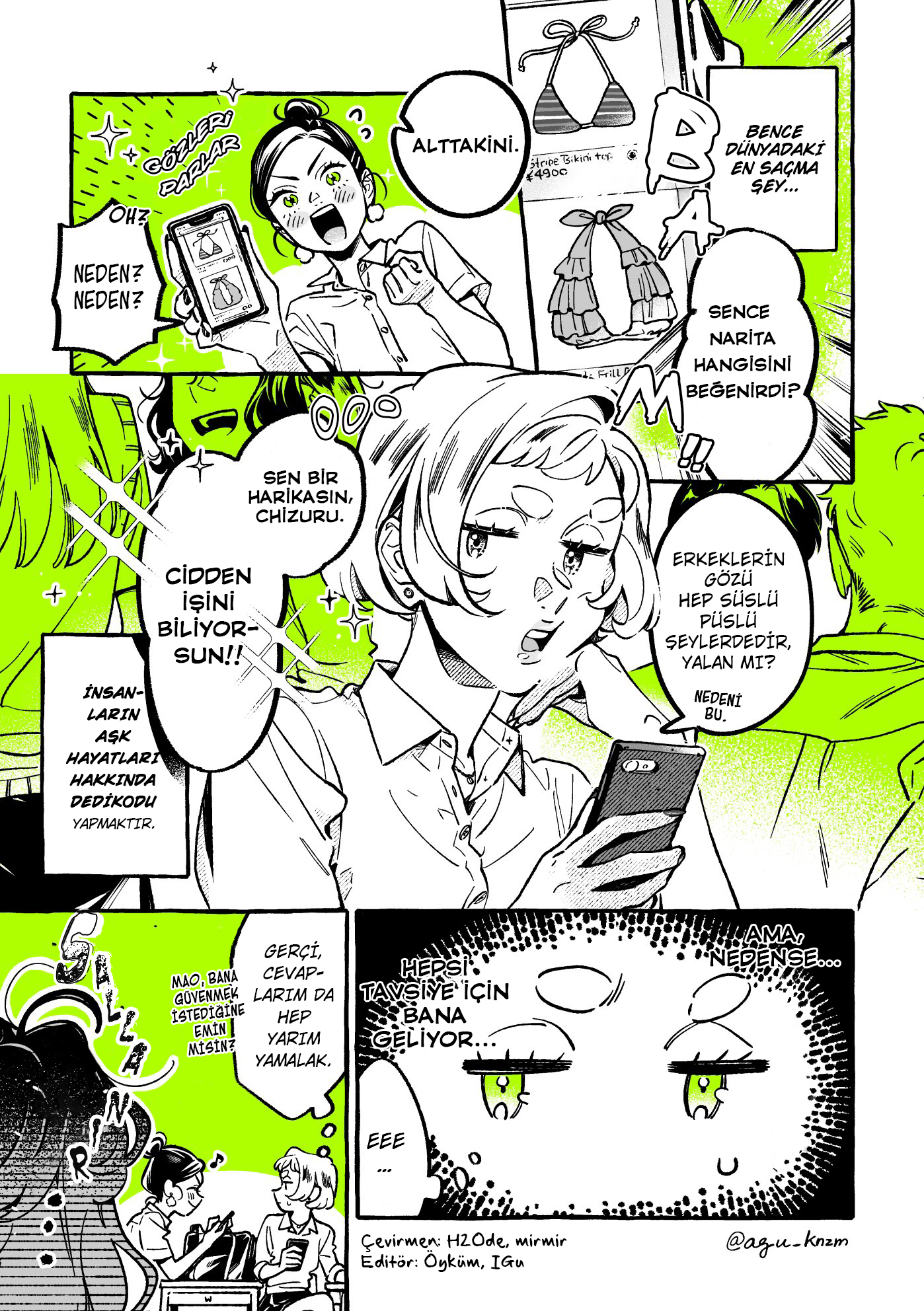 Read Hoşlandığı Çocuk Meğer Erkek Değilmiş TR Manga Online